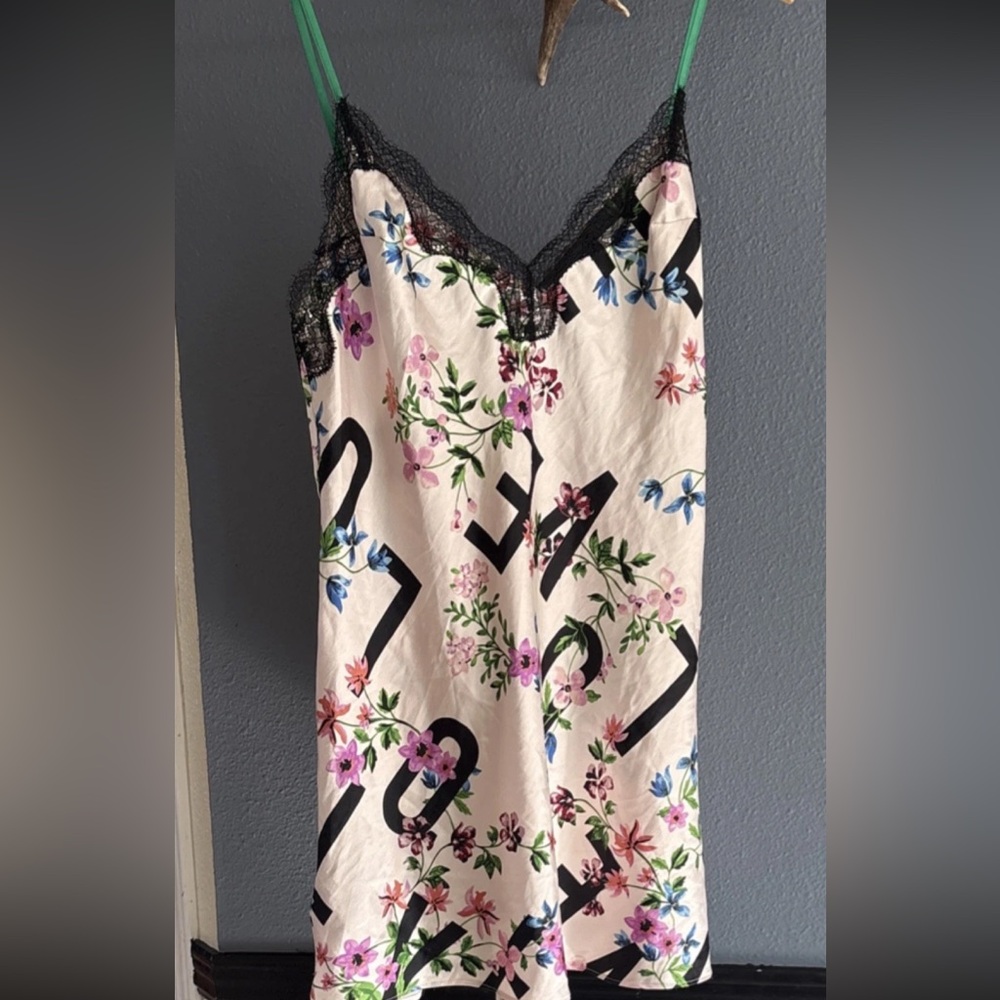 Victoria's Secret Floral Lace Slip Small